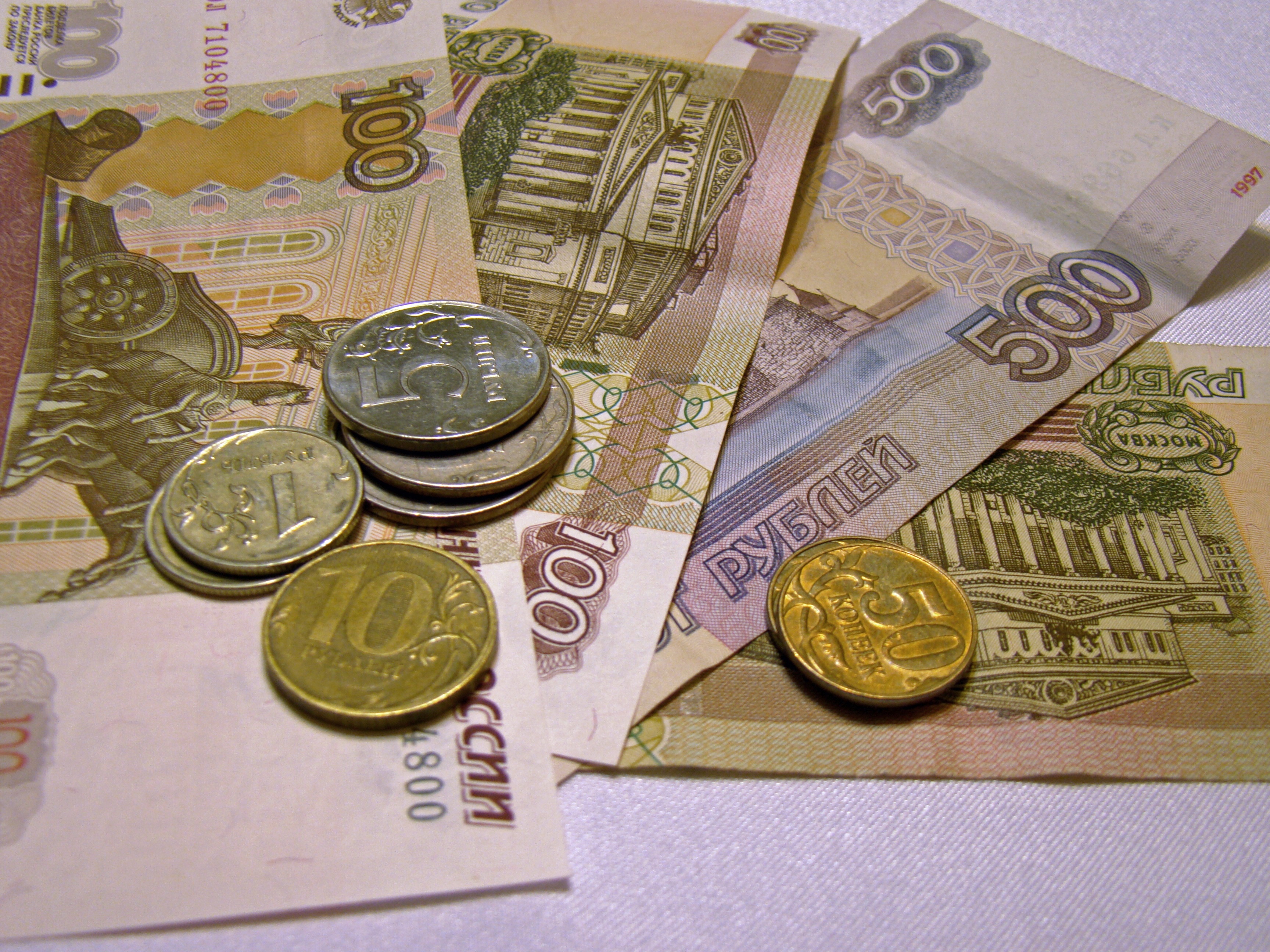 banknotes and coins