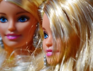 Pretty, Doll, Barbie, Charming, Beauty, headshot, blond hair thumbnail