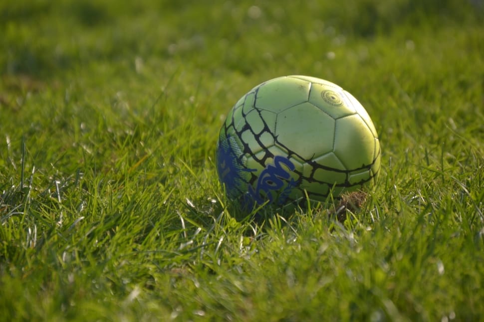 selective focus photography of soccer ball preview
