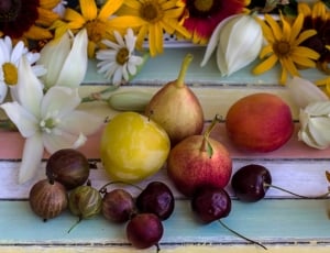 assorted flower and fruits thumbnail