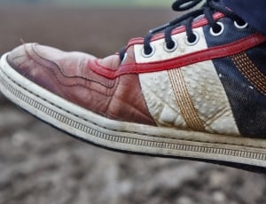Red, Clean, Shoes, Shoe, Foot, shoe, close-up thumbnail