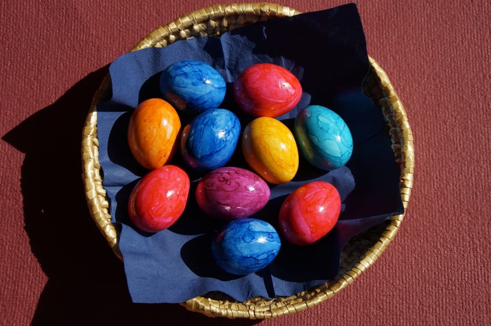 Spring, Easter Bunny, Easter Eggs, multi colored, sweet food preview