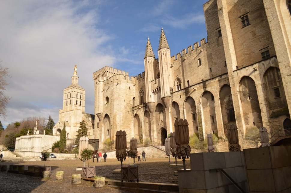 Avignon, Castle, France, Architecture, architecture, religion preview