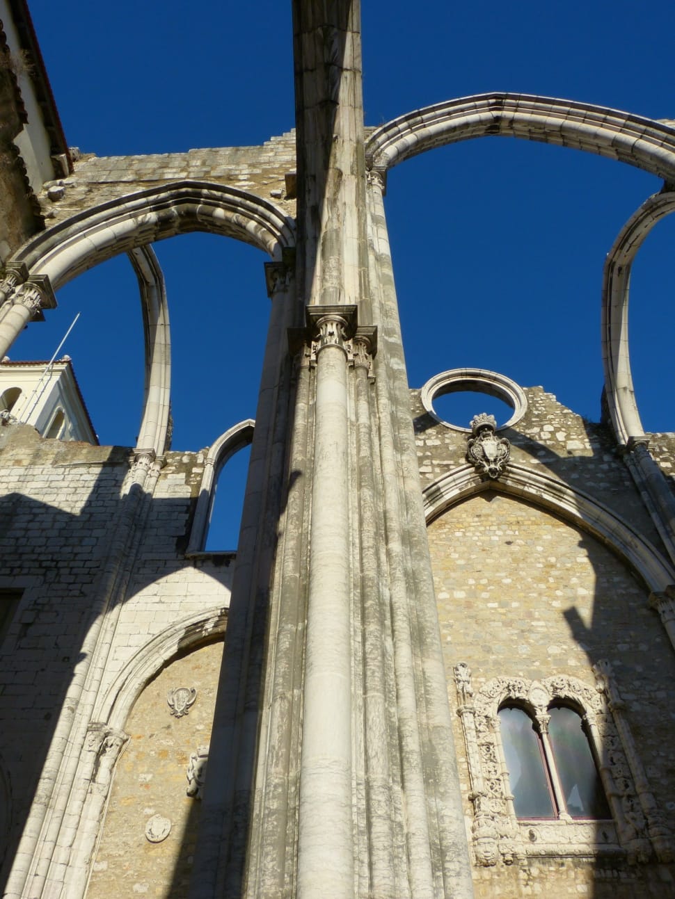 Former Monastery, Convento Do Carmo, blue, sky preview