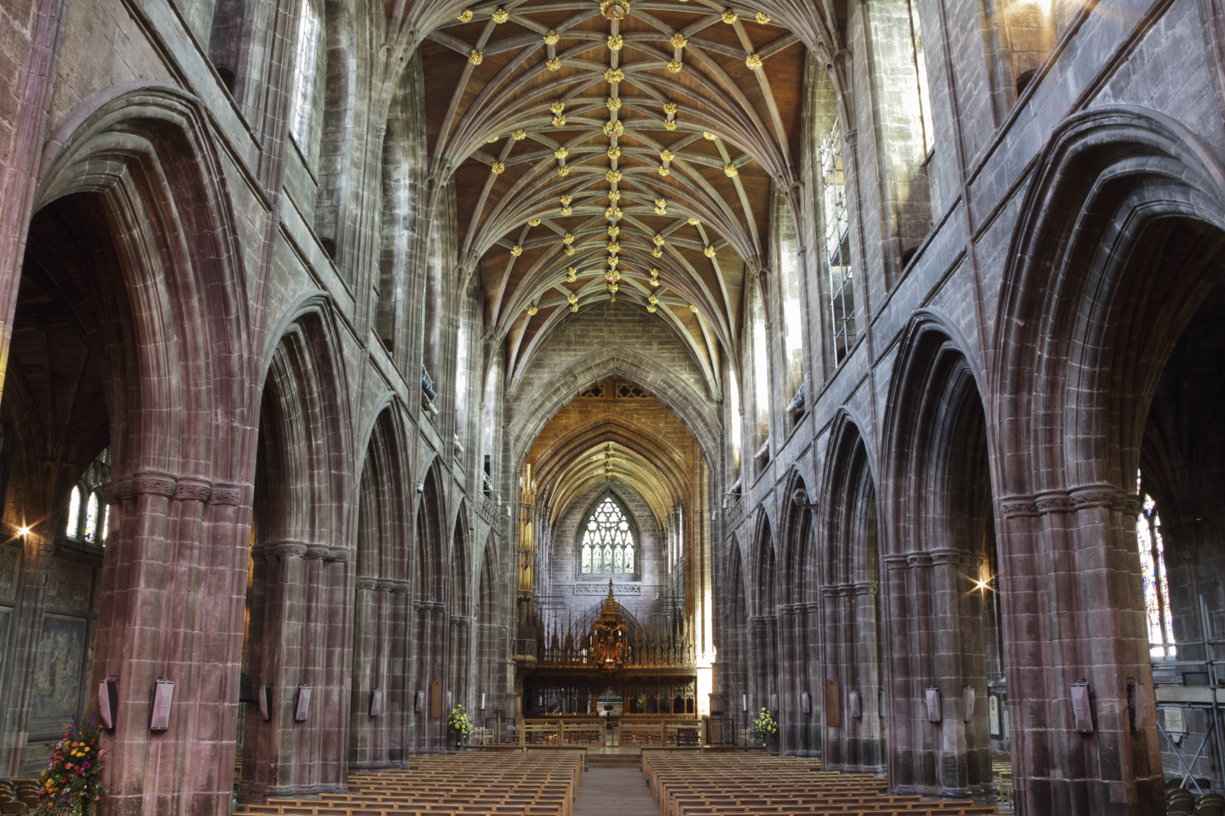 Chester Cathedral inner view