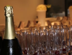 Party, Glass, Champaign, bottle, food and drink thumbnail