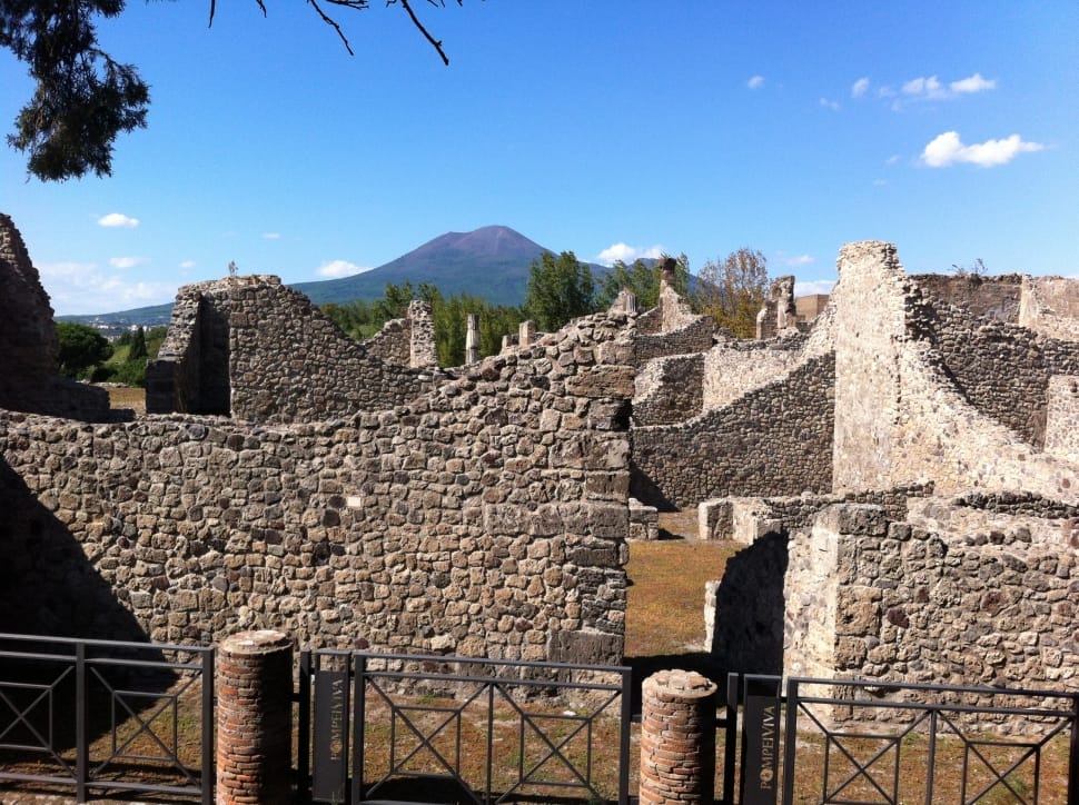 Pompeii, Volcano, Vesuvius, Culture, history, stone material preview
