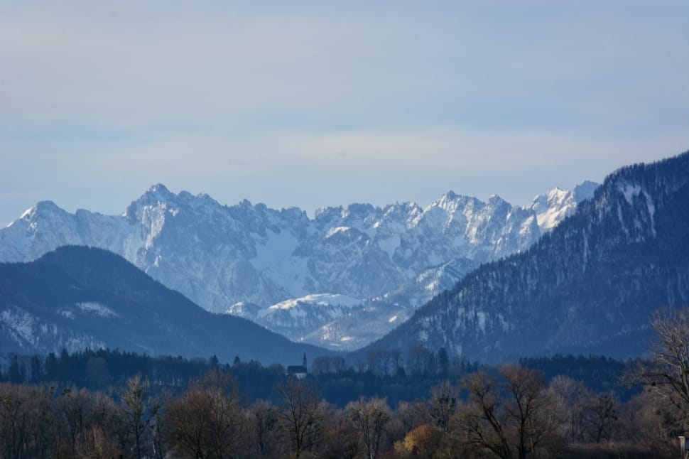 Bavaria, Lake, Landscape, Chiemgau, mountain, snow preview