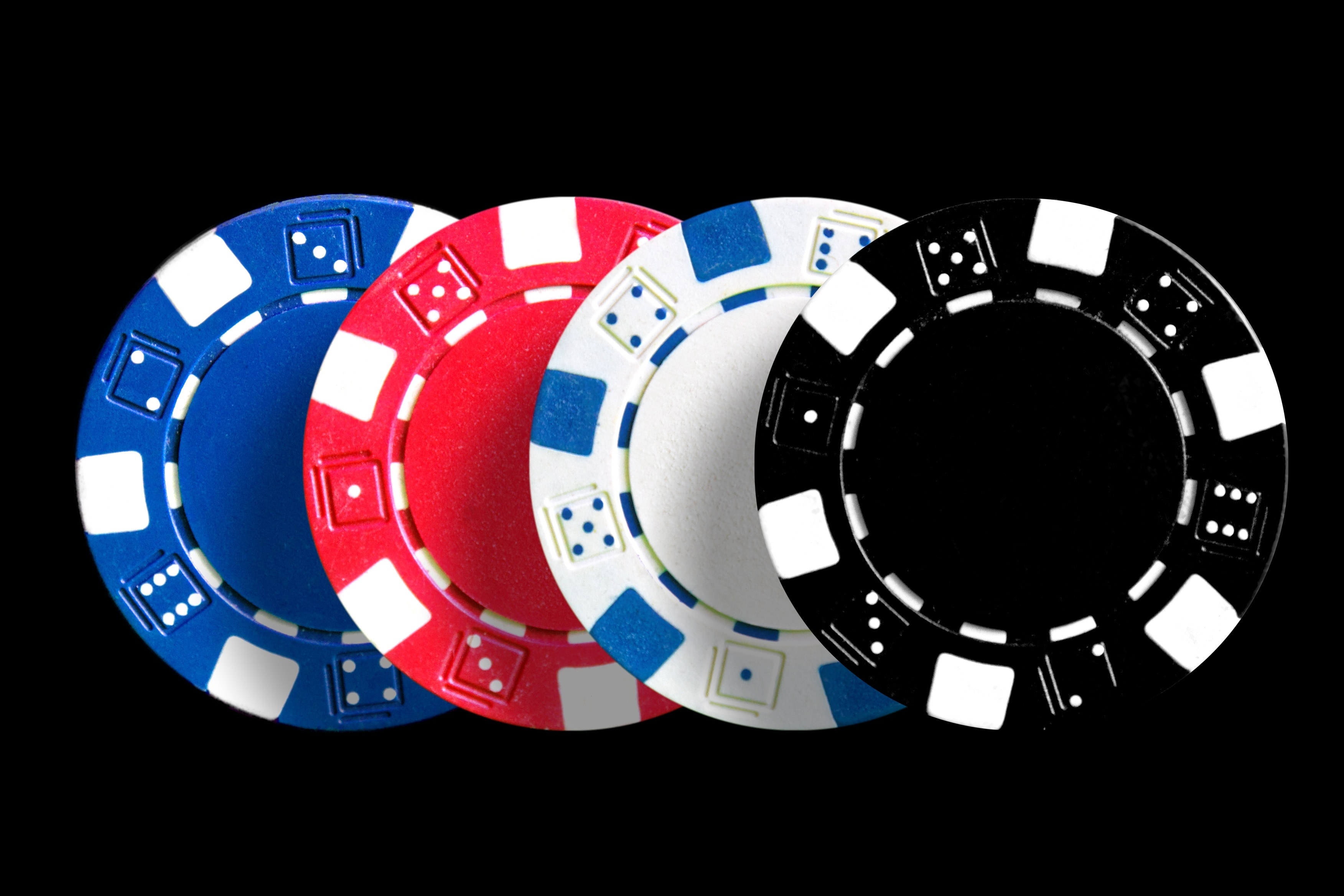 4 poker chips free image | Peakpx