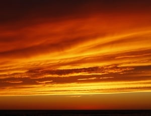 photo of orange clouds thumbnail