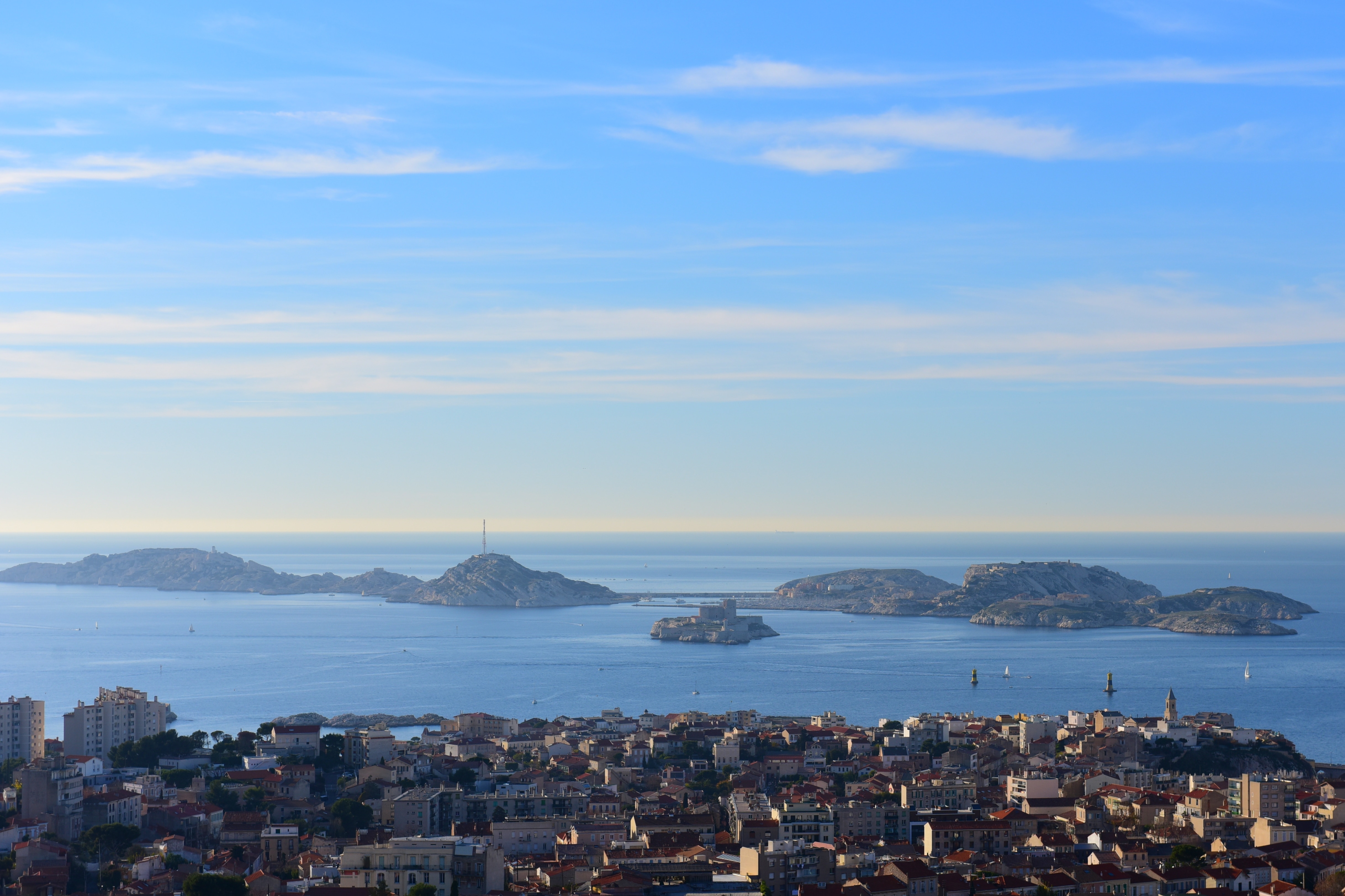 Islands of Hyères, Marseille