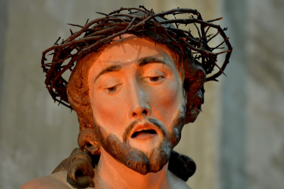 jesus christ ceramic figurine preview