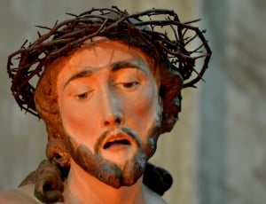 jesus christ ceramic figurine thumbnail