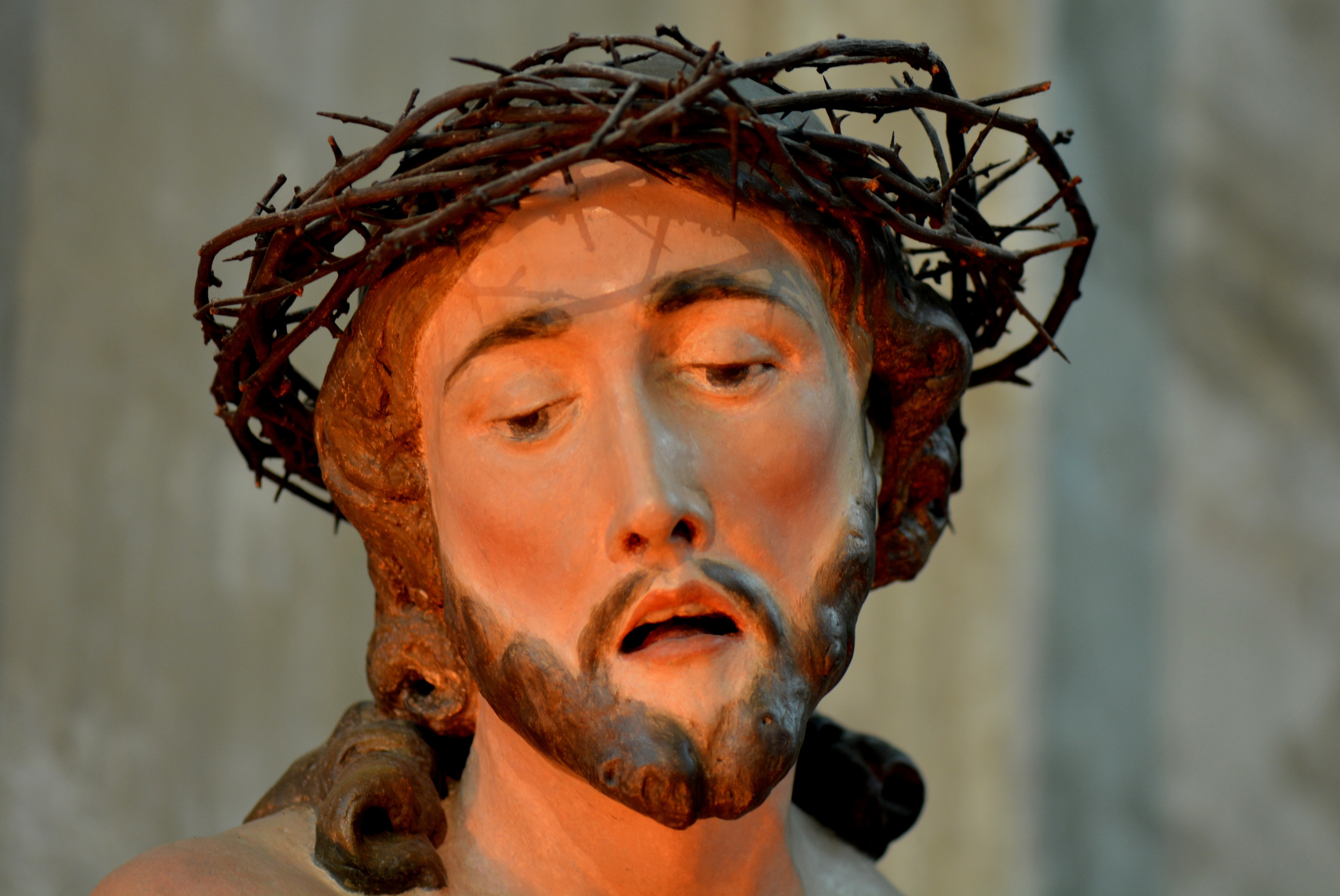 jesus christ ceramic figurine