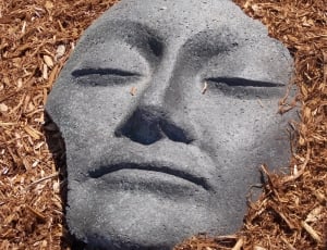 Face, Sculpture, Stone, Sleeping, Statue, close-up, grave thumbnail