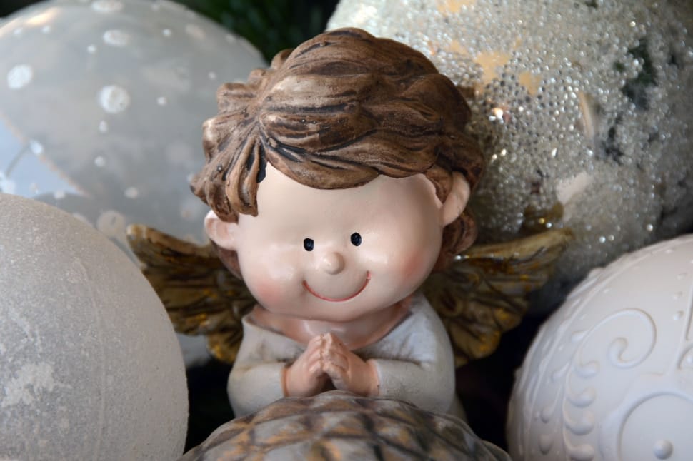 cherub ceramic figurine preview