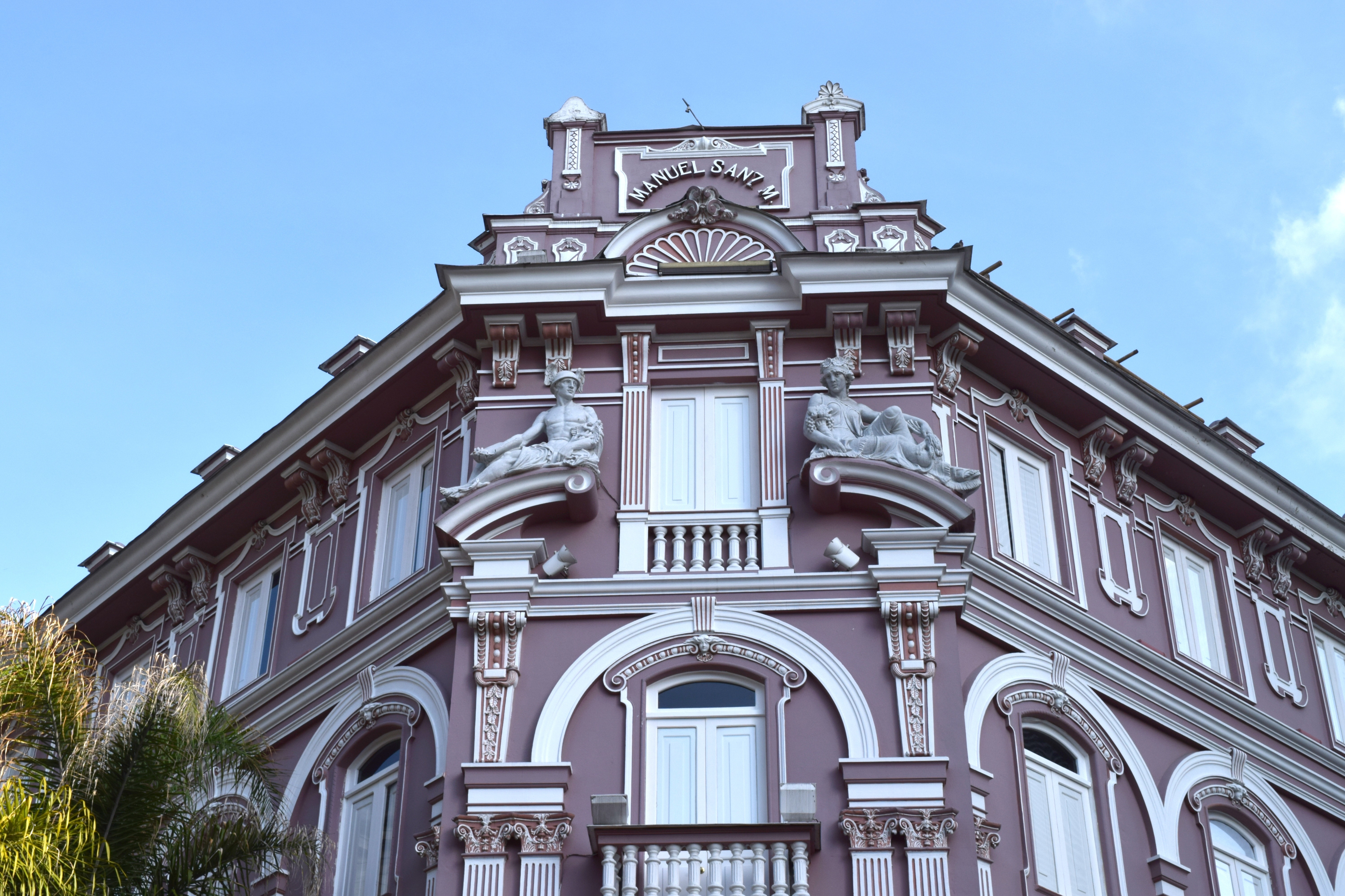 Colonial, Building, Caldas, Manizales, architecture, facade