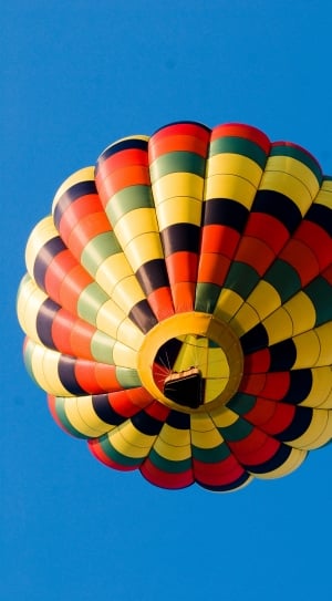 multicolored hot air balloon thumbnail