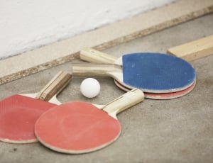 two sets pingpong rackets thumbnail