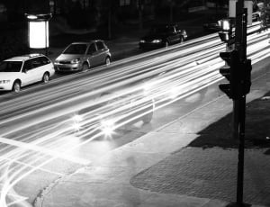 timelapse grayscale car photography thumbnail