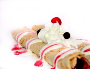 pastry desert with cream toppings thumbnail