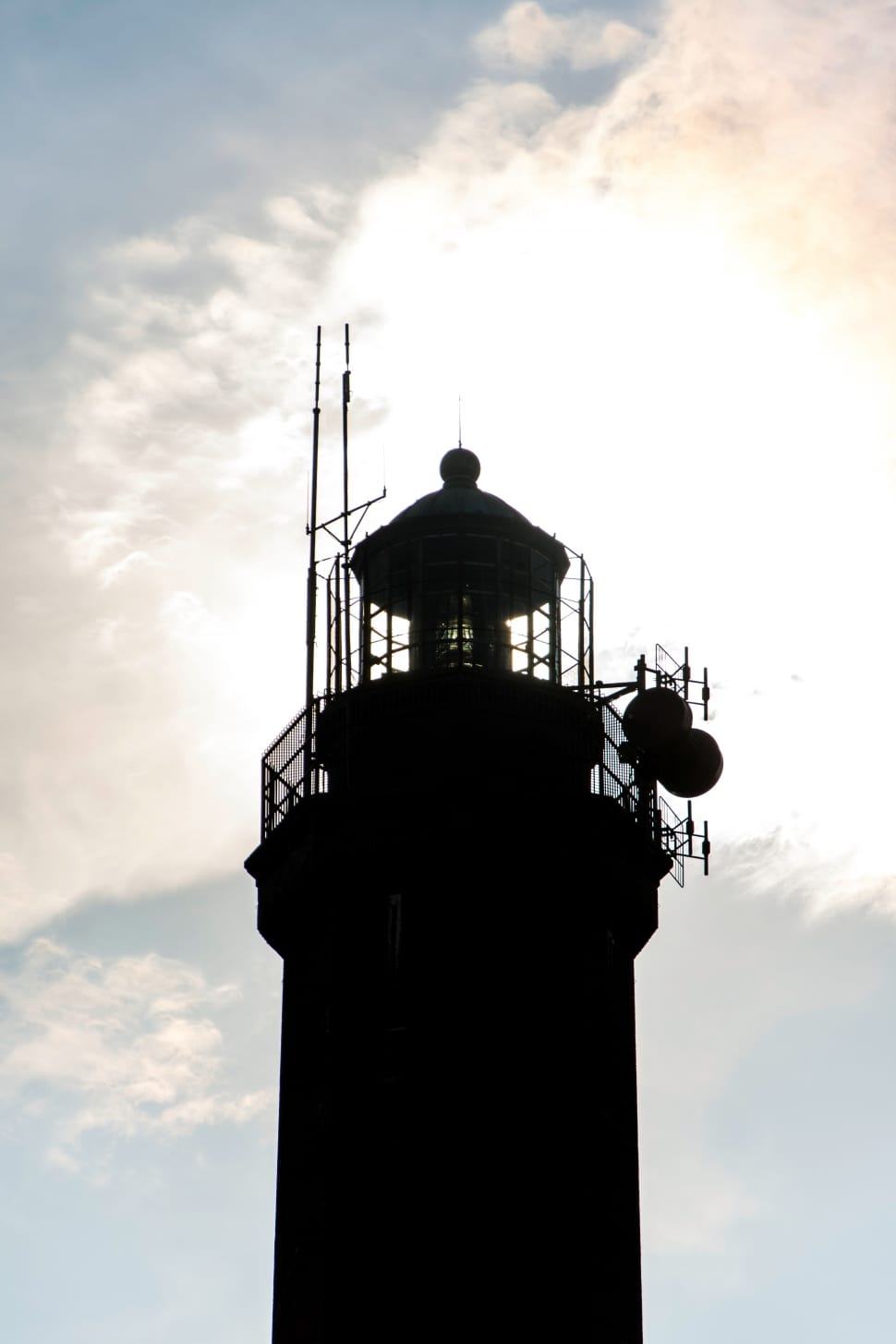 silhouette of lighthouse preview