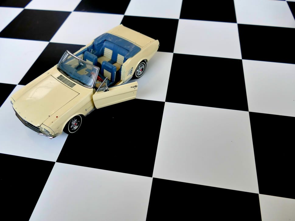 beige and blue car toy preview