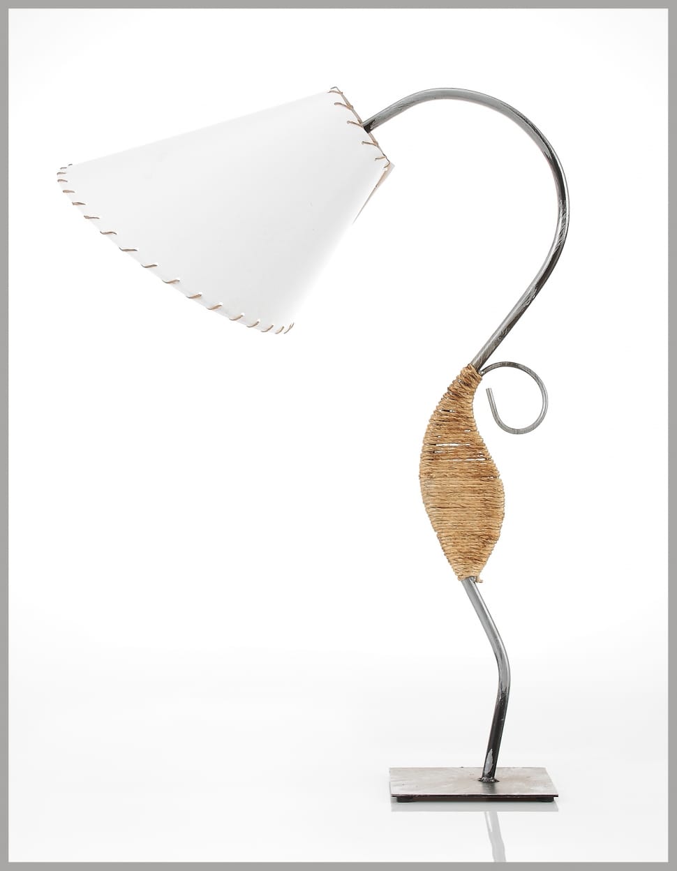white cantilever table lamp preview