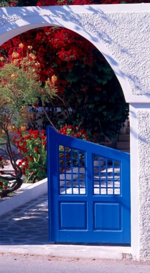 Santorini, Gate, Arch, Village, Island, outdoors, day thumbnail