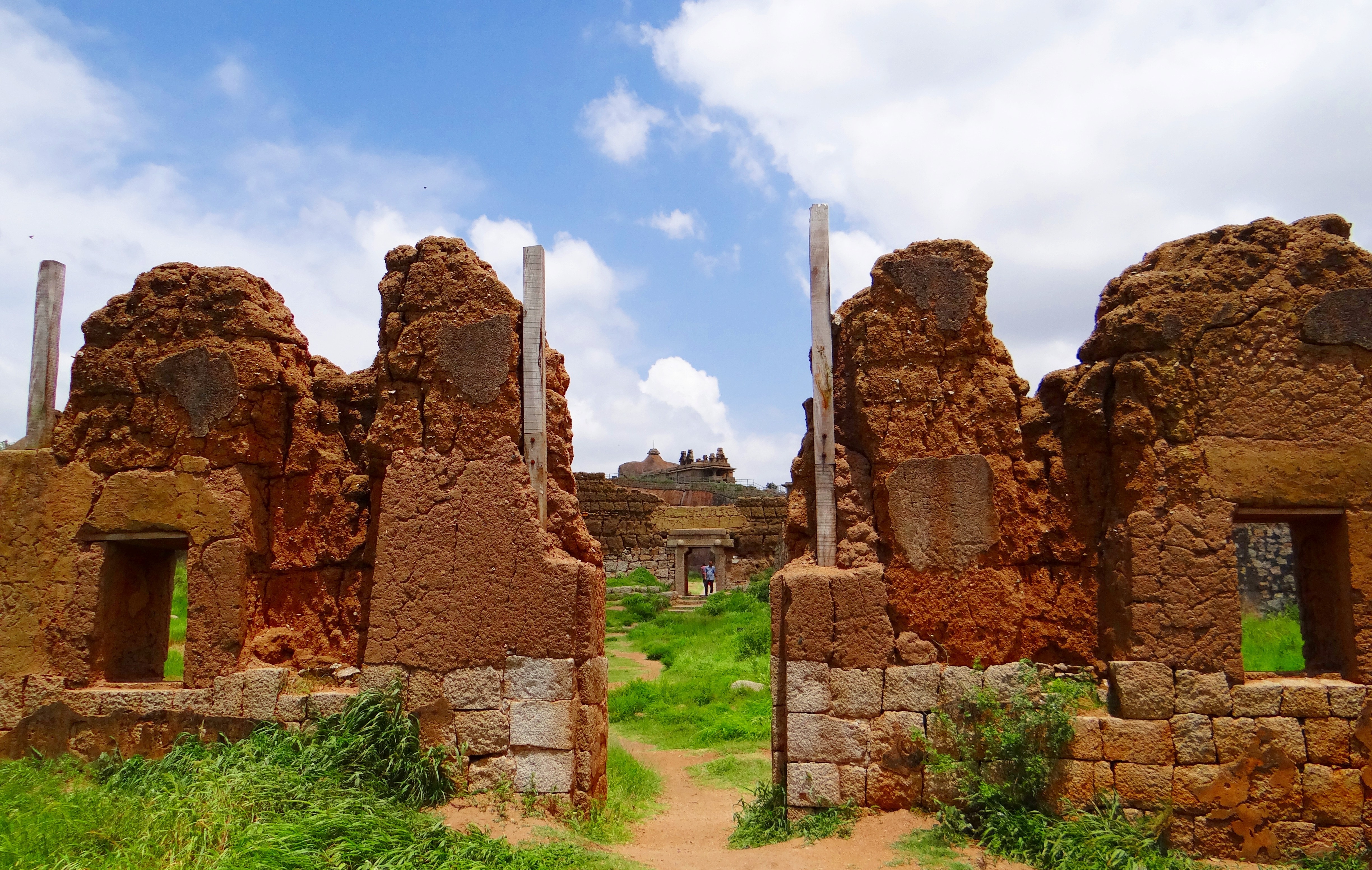 Mud Walls, Granary, Chitradurga Fort, old ruin, history