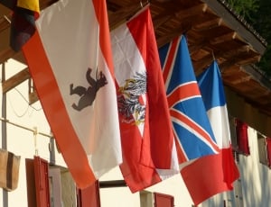 four assorted country flags thumbnail