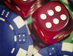 Win, Gamble, Dice, Jackpot, Poker, Chips, gambling, red thumbnail