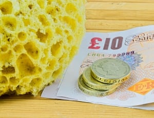 Cleaning, Sponge For Washing, Sponge, finance, paper currency thumbnail