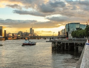 London, River, River Thames, England, architecture, city thumbnail