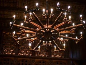 brown chandelier thumbnail