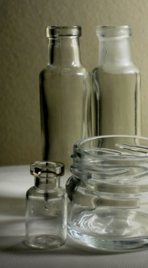 clear glass bottles container and tube thumbnail