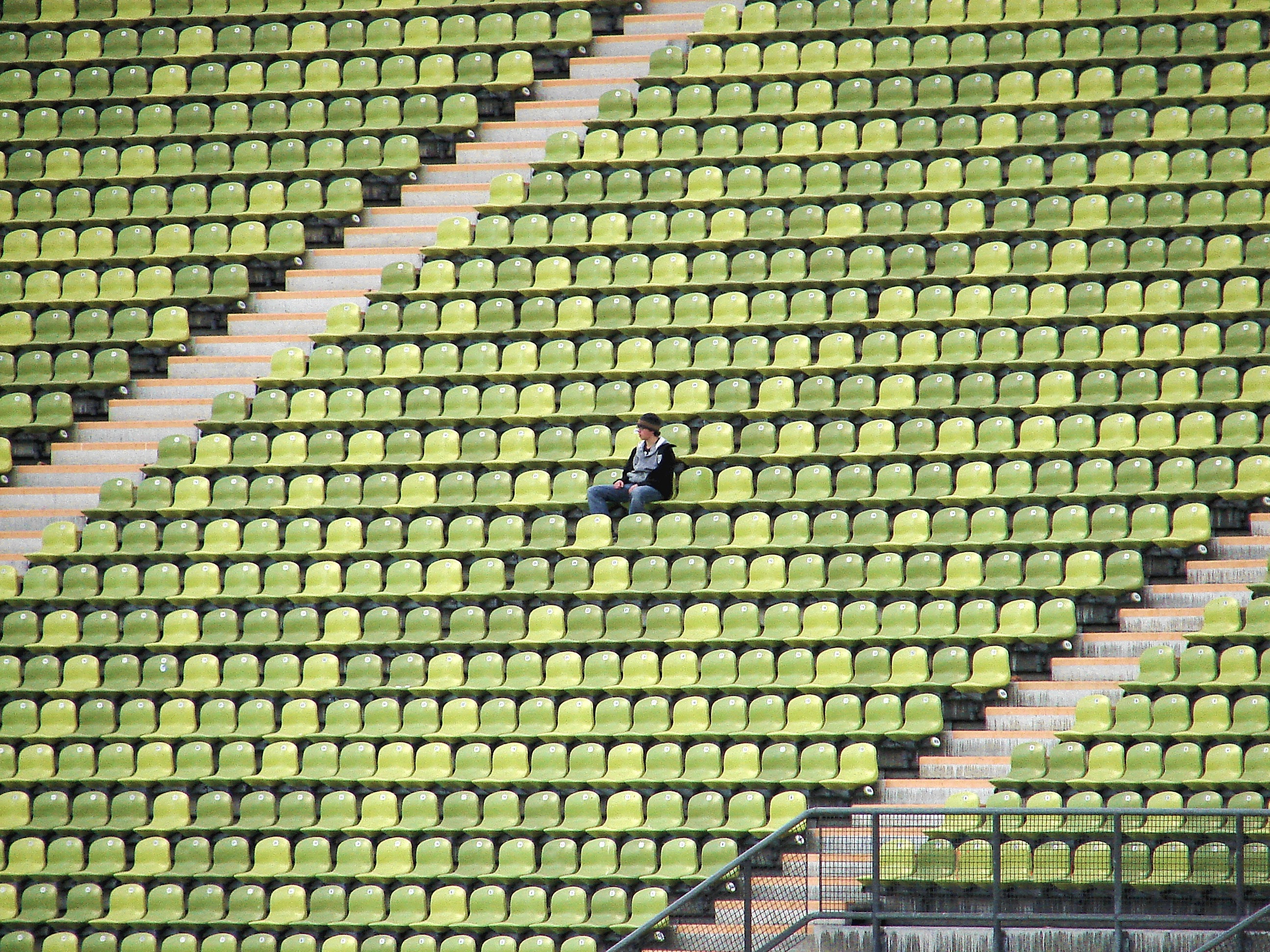 green stadium chair lot