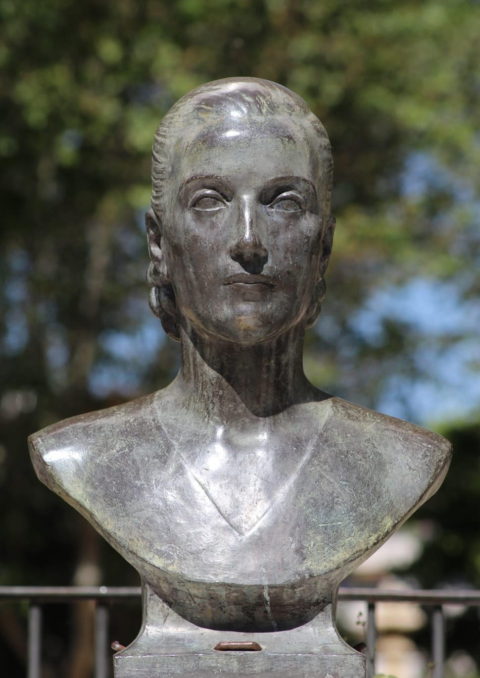 Bust, Bronze, Eva Peron, Sculpture, statue, sculpture preview