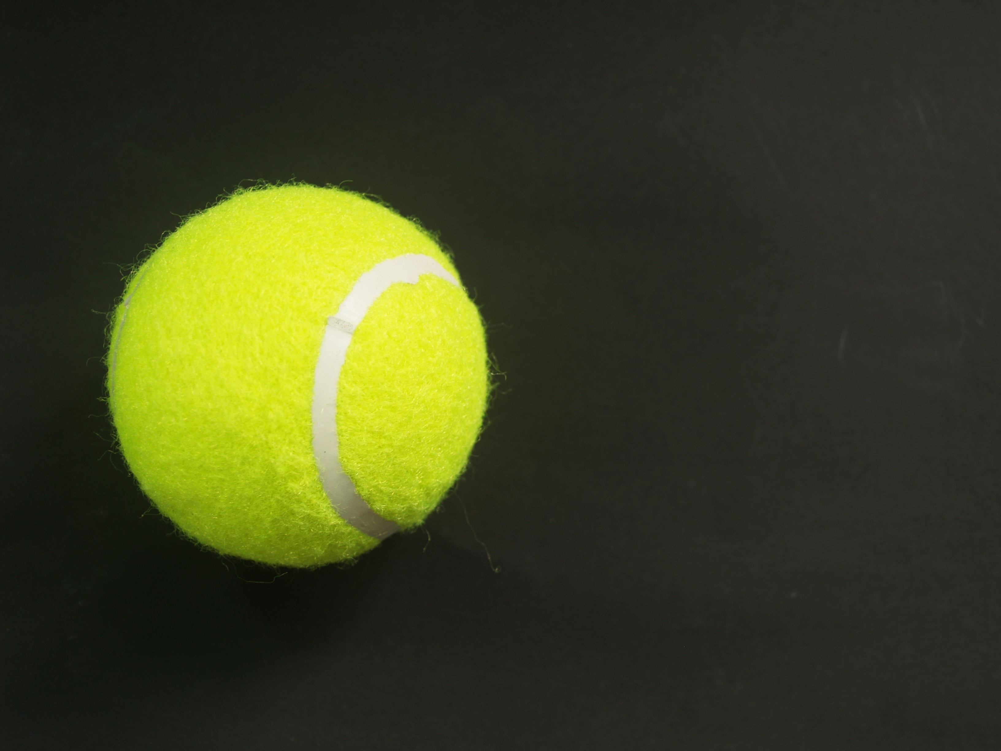 yellow green tennis ball