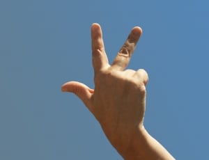 Three, Three Fingers, Every Third, Hand, human body part, human hand thumbnail
