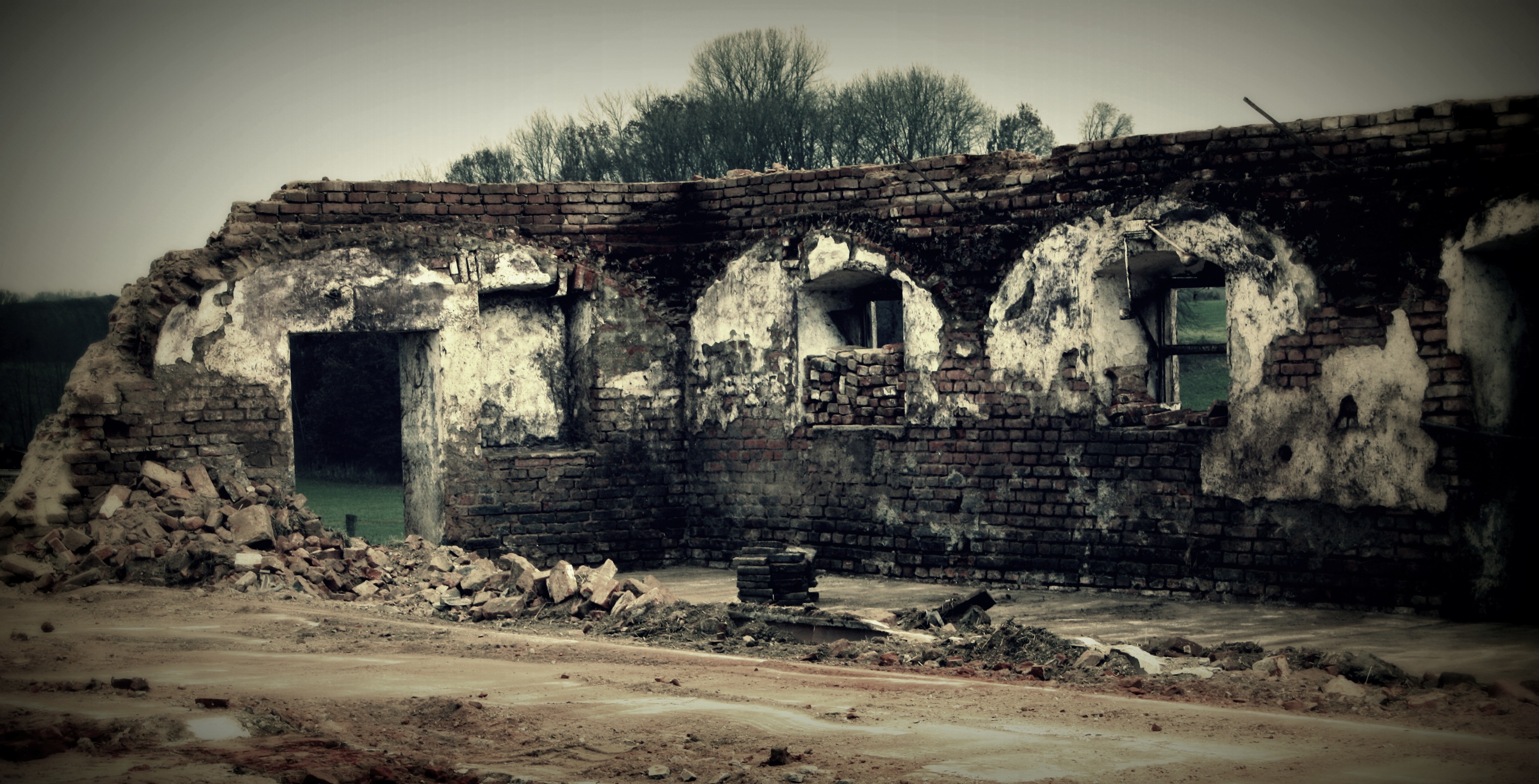 Wall, Demolition, Stones, Masonry, Vault, old, old ruin