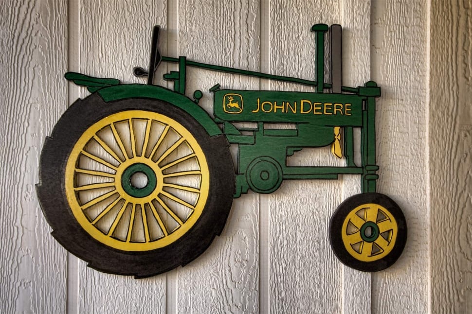 John Deere tractor wall decor preview