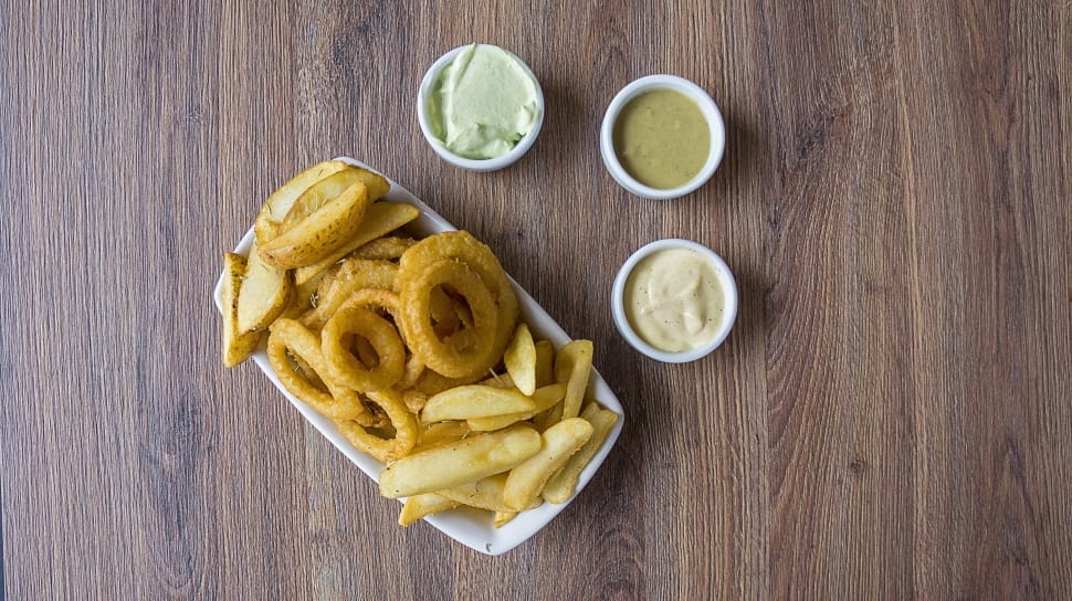 potato fries and rings preview
