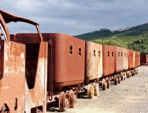 brown train cars thumbnail