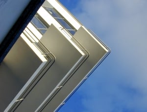 Bauhaus, Modern, Studio Building, sky, blue thumbnail