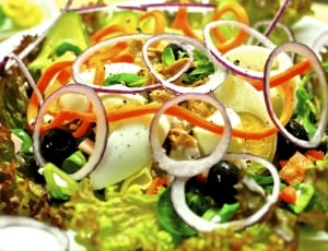 Healthy, Vitamins, Salad Plate, Salad, food and drink, close-up thumbnail
