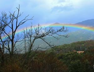 rainbow over Gravona Valley thumbnail