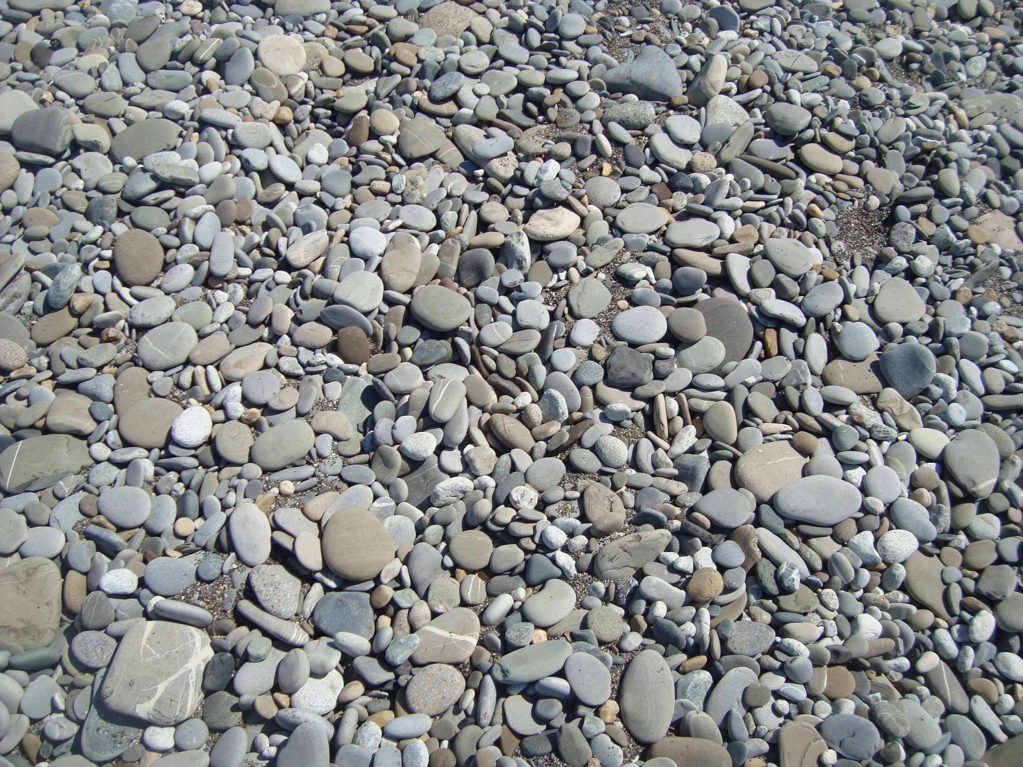 assorted round stones