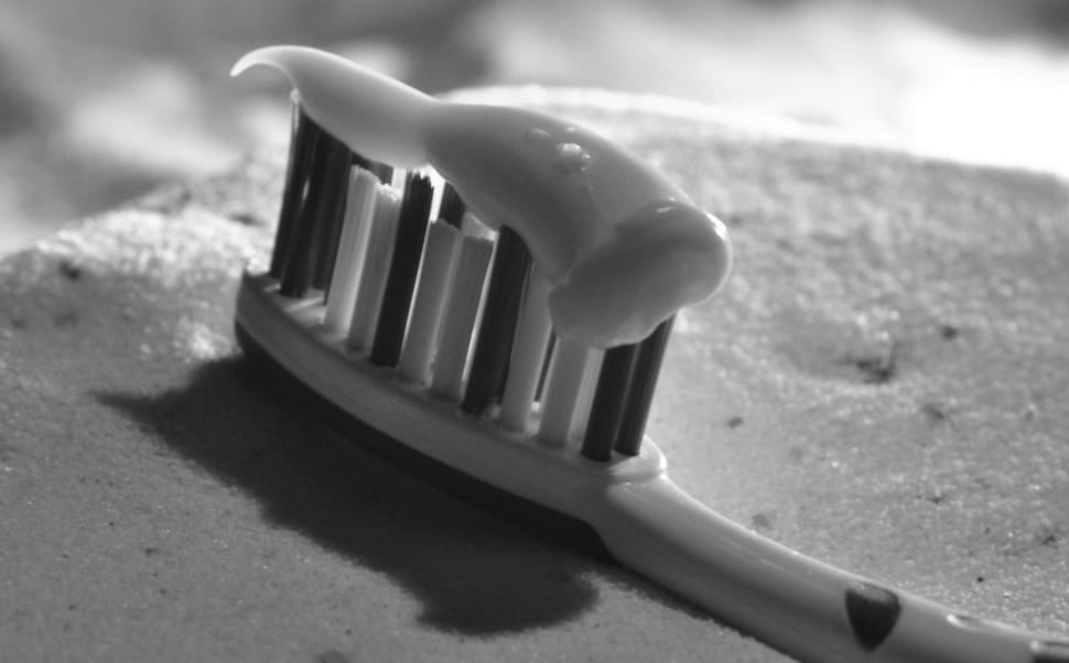 toothbrush with toothpaste preview