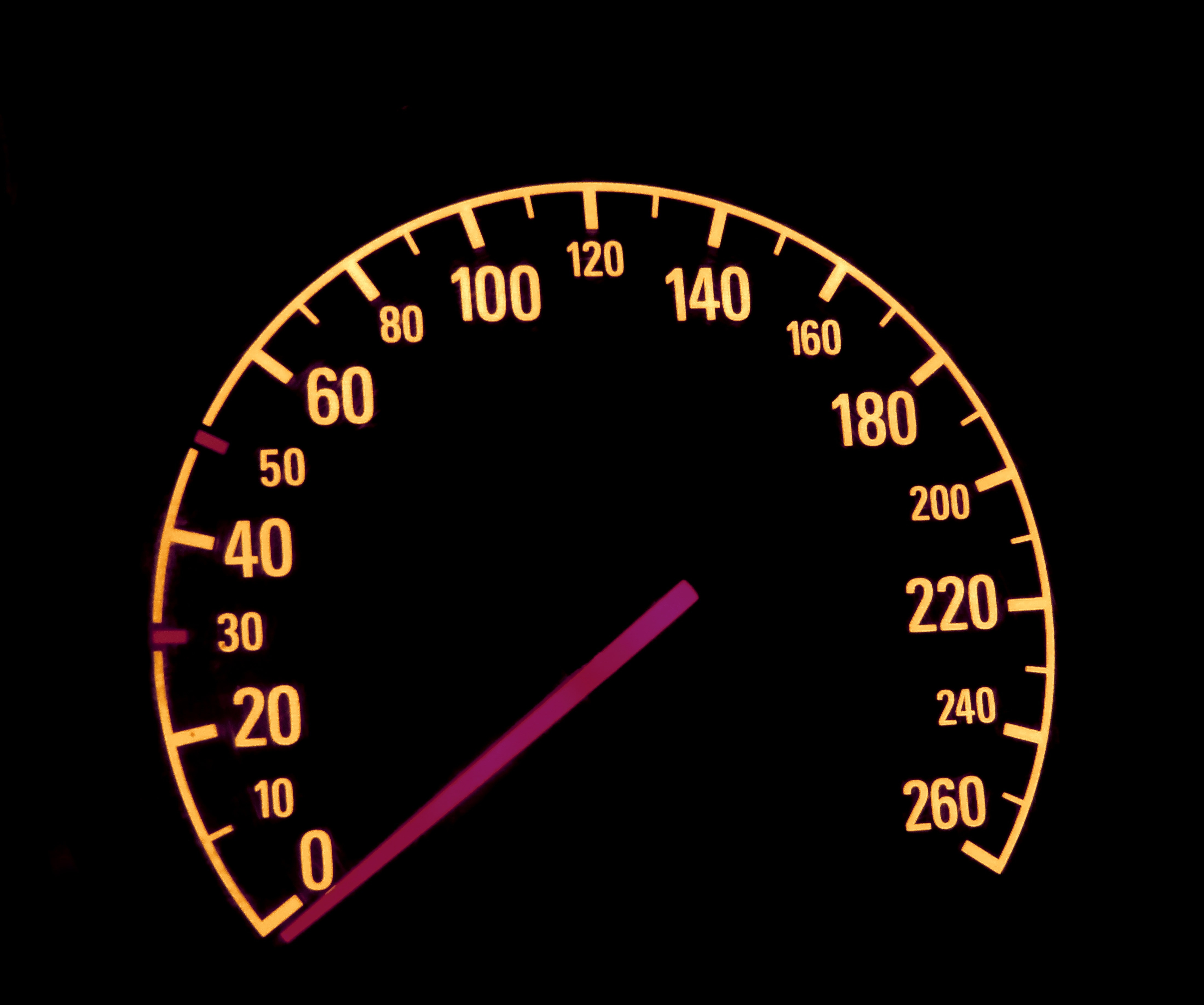 analog speedometer